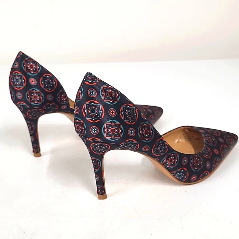 Banana Republic Multicolor Patterned Heels - Picture 3 of 9